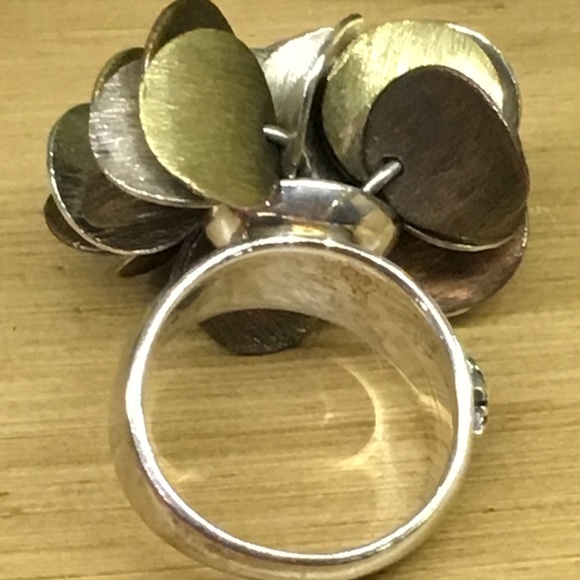 Silpada Sterling Silver “Cha Cha” Ring, Size 6 - Picture 6 of 8